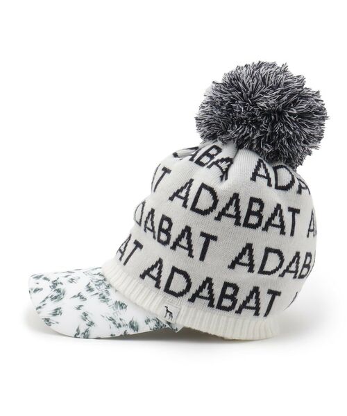 adabat / アダバット ニットキャップ | ぼんぼん付きニット帽 サンバイザー セットアイテム | 詳細3