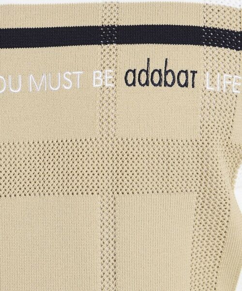 adabat / アダバット ニット・セーター | 【手洗い可】チェックデザイン クルーネックセーター | 詳細16