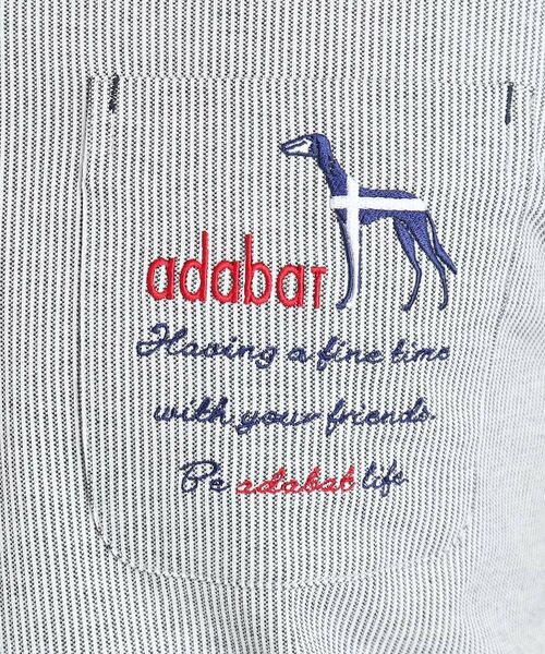 adabat / アダバット ポロシャツ | 【吸水速乾／UV】ストライプ柄 長袖ポロシャツ | 詳細17