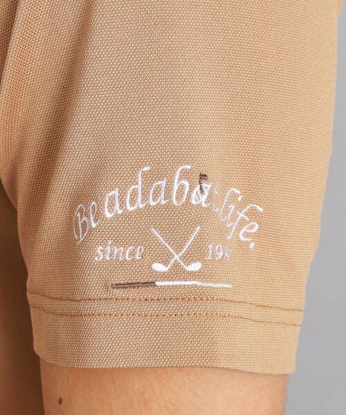 adabat / アダバット ポロシャツ | 【UVカット/吸水速乾】ロゴデザイン 半袖ポロシャツ | 詳細20