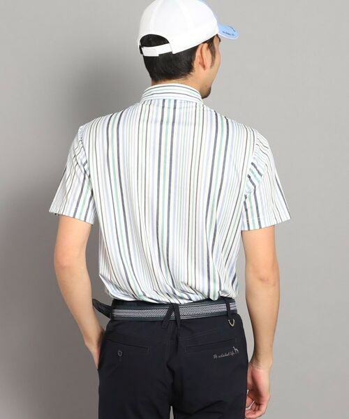 adabat / アダバット ポロシャツ | 【UVカット/吸水速乾】ストライプデザイン ポケットあり 半袖ポロシャツ | 詳細3