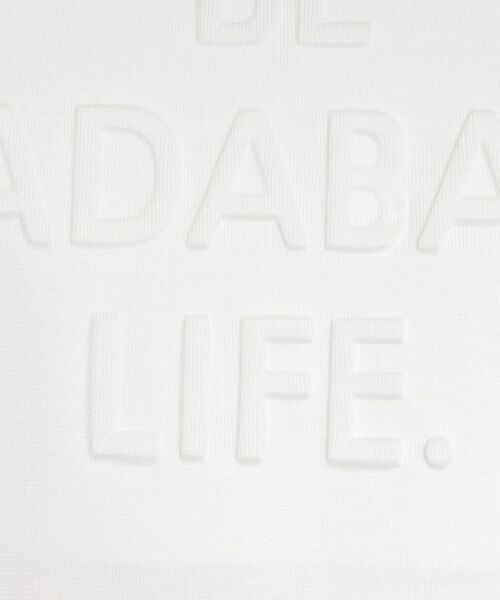 adabat / アダバット カットソー | ロゴデザイン リボン付き フレンチスリーブTシャツ | 詳細5