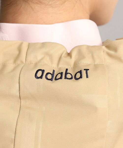 adabat / アダバット レザーブルゾン・ジャケット | 【撥水加工／防風】エンボスロゴデザイン 長袖アウター | 詳細13