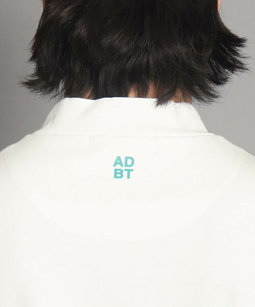 adabat / アダバット カットソー | 【ADBT】ロゴデザイン モックネック長袖トレーナー | 詳細4