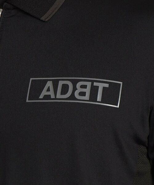 adabat / アダバット ポロシャツ | 【ADBT】メッシュ切り替え ハーフジップ半袖ポロシャツ | 詳細11