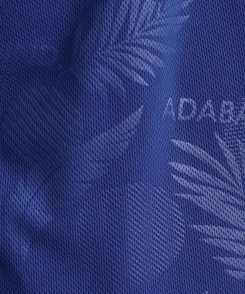 adabat / アダバット ポロシャツ | 【COOL素材】リーフデザイン 半袖ハーフジッププルオーバー | 詳細24