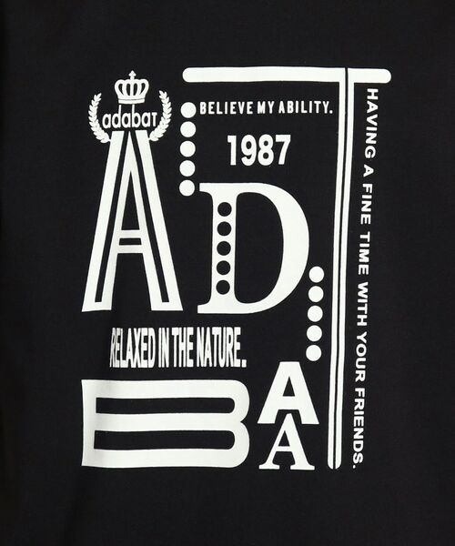 adabat / アダバット Tシャツ | ロゴデザイン組み合わせ 半袖Tシャツ | 詳細8
