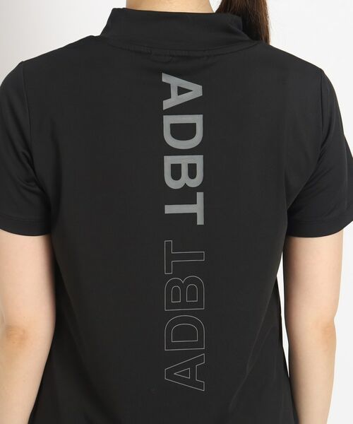 adabat / アダバット カットソー | 【ADBT】バックプリントデザイン モックネック半袖プルオーバー | 詳細10
