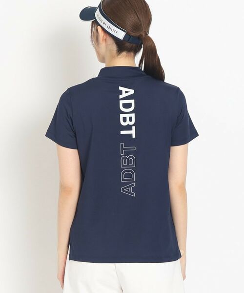 adabat / アダバット カットソー | 【ADBT】バックプリントデザイン モックネック半袖プルオーバー | 詳細21