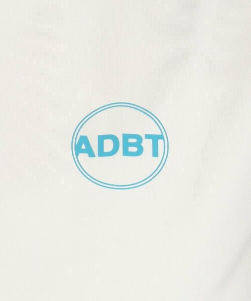 adabat / アダバット カットソー | 【ADBT】バックプリントデザイン モックネック半袖プルオーバー | 詳細5