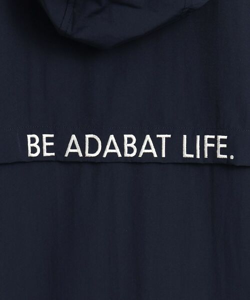 adabat / アダバット レザーブルゾン・ジャケット | 【撥水加工／UVカット】袖取り外し可能 フードつきライトアウター | 詳細13