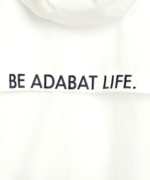 adabat / アダバット レザーブルゾン・ジャケット | 【撥水加工／UVカット】袖取り外し可能 フードつきライトアウター | 詳細6