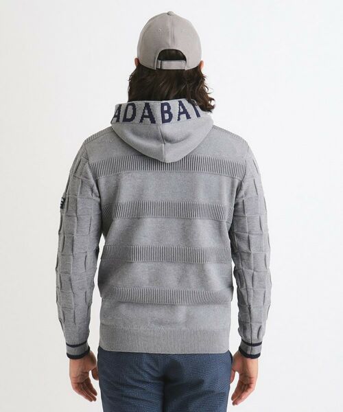 セール】 ロゴデザイン 長袖フーディ （ニット・セーター