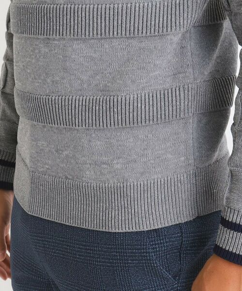 セール】 ロゴデザイン 長袖フーディ （ニット・セーター