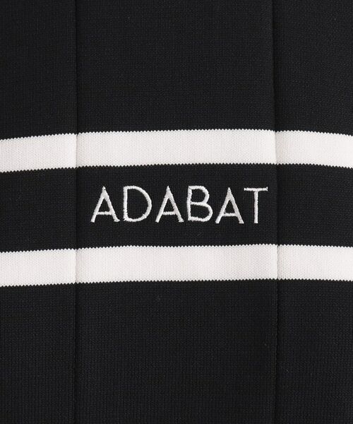 adabat / アダバット ニット・セーター | ラインロゴデザイン クルーネックセーター | 詳細12
