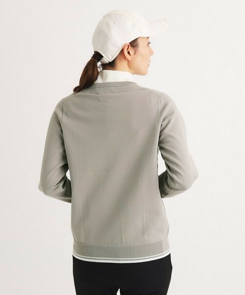 adabat / アダバット ニット・セーター | ラインロゴデザイン クルーネックセーター | 詳細5