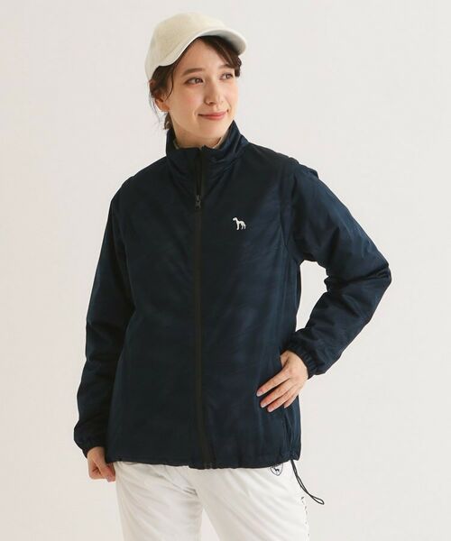 adabat / アダバット レザーブルゾン・ジャケット | 袖取り外し 2WAY中綿アウター | 詳細19