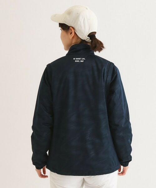 adabat / アダバット レザーブルゾン・ジャケット | 袖取り外し 2WAY中綿アウター | 詳細30