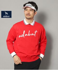 adabat / アダバット ニット・セーター | 【新レーベル ADABAT NAVY】ウォッシャブル素材 アダバットサインロゴニット