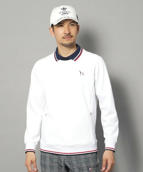 adabat / アダバット スウェット | 【新レーベル ADABAT NAVY】ライトダンボールプルオーバー | 詳細1