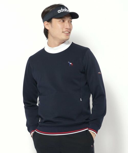 adabat / アダバット スウェット | 【新レーベル ADABAT NAVY】ライトダンボールプルオーバー | 詳細11