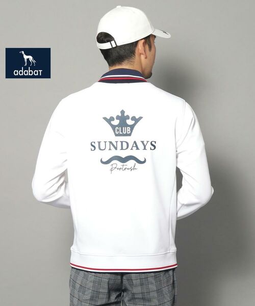 adabat/アダバット 【新レーベル ADABAT NAVY】ライトダンボールプルオーバー ホワイト(001) 50(L) adabat/アダバット 【新レーベル ADABAT NAVY】ライトダンボールプルオーバー ホワイト(001) 50(L)