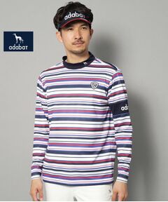 adabat / アダバット カットソー | 【新レーベル ADABAT NAVY】UVカット/吸水速乾 マルチボーダープルオーバー