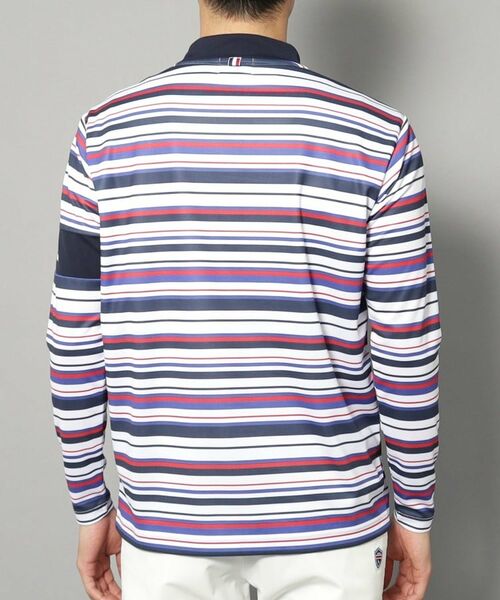 adabat / アダバット カットソー | 【新レーベル ADABAT NAVY】UVカット/吸水速乾 マルチボーダープルオーバー | 詳細11