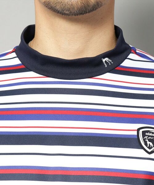 adabat / アダバット カットソー | 【新レーベル ADABAT NAVY】UVカット/吸水速乾 マルチボーダープルオーバー | 詳細19