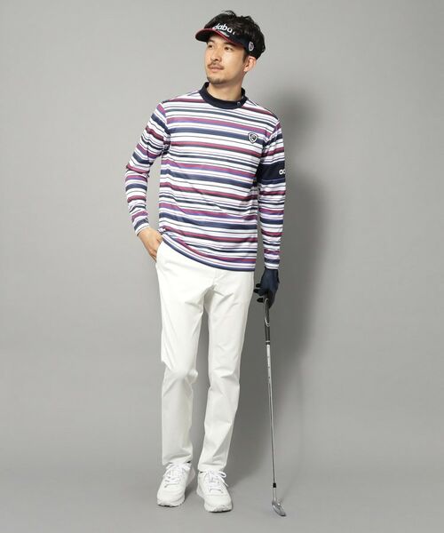 adabat / アダバット カットソー | 【新レーベル ADABAT NAVY】UVカット/吸水速乾 マルチボーダープルオーバー | 詳細7