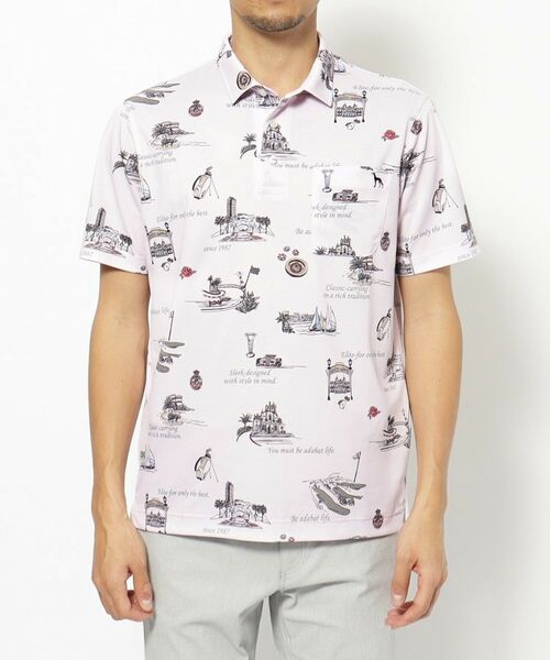 adabat / アダバット ポロシャツ | UVカット/吸水速乾/遮熱 モナコマップドライポロシャツ | 詳細15