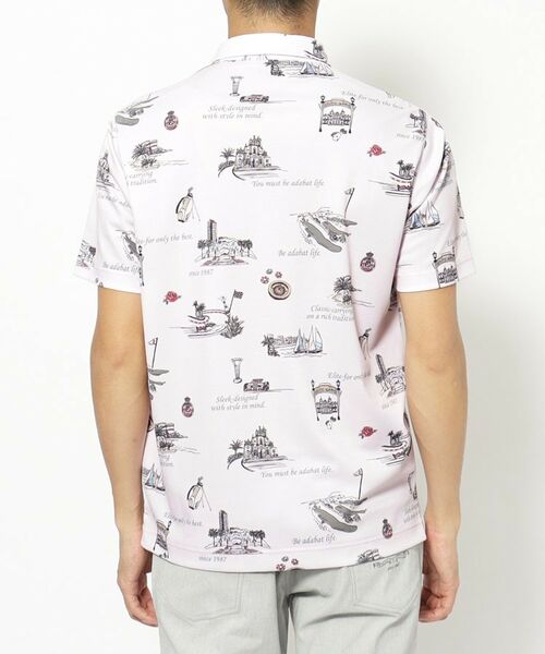 adabat / アダバット ポロシャツ | UVカット/吸水速乾/遮熱 モナコマップドライポロシャツ | 詳細17