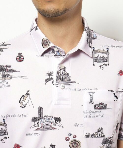 adabat / アダバット ポロシャツ | UVカット/吸水速乾/遮熱 モナコマップドライポロシャツ | 詳細18