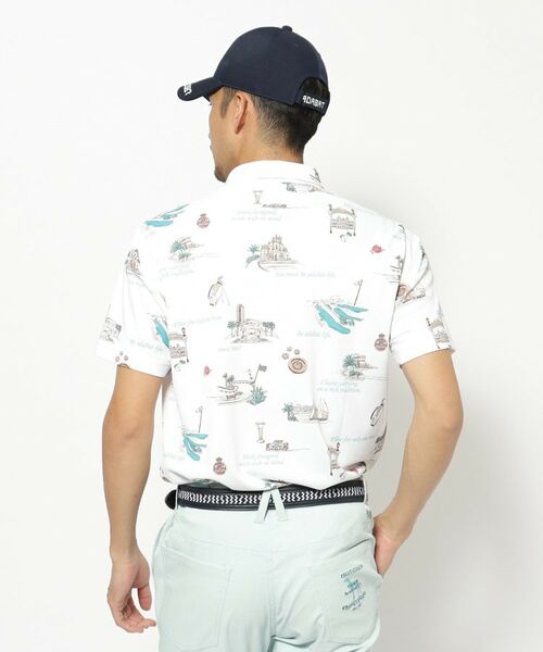 adabat / アダバット ポロシャツ | UVカット/吸水速乾/遮熱 モナコマップドライポロシャツ | 詳細2