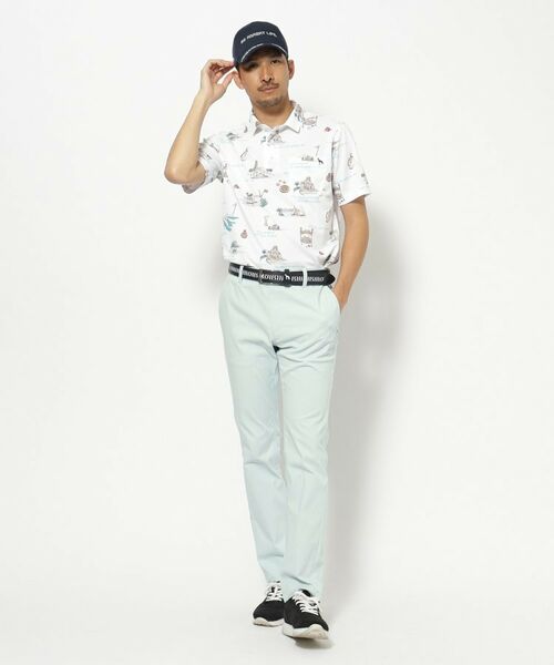 adabat / アダバット ポロシャツ | UVカット/吸水速乾/遮熱 モナコマップドライポロシャツ | 詳細3