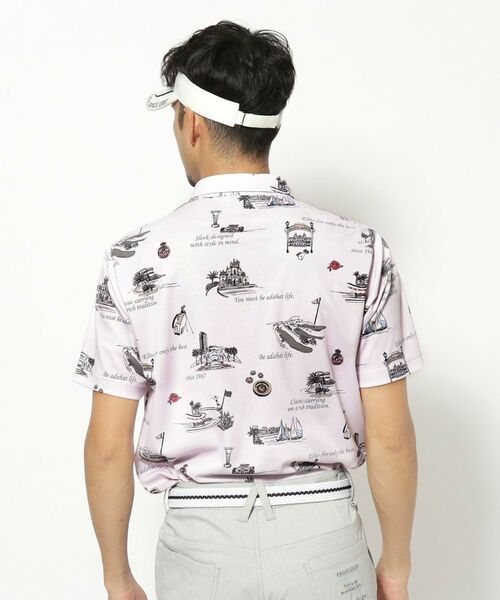 adabat / アダバット ポロシャツ | UVカット/吸水速乾/遮熱 モナコマップドライポロシャツ | 詳細6