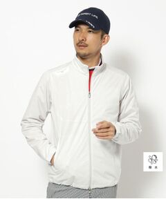 adabat / アダバット レザーブルゾン・ジャケット | 撥水加工 ロゴチェックストレッチブルゾン