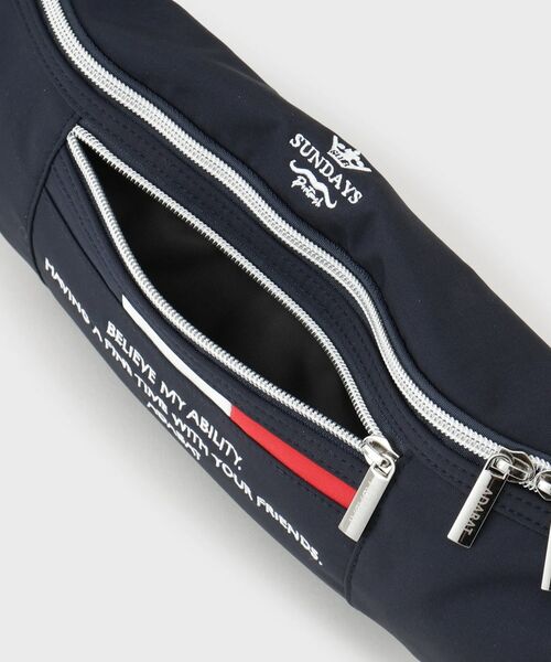 adabat / アダバット メッセンジャーバッグ・ウエストポーチ | 【新レーベル ADABAT NAVY】トリコロールボディバッグ | 詳細10