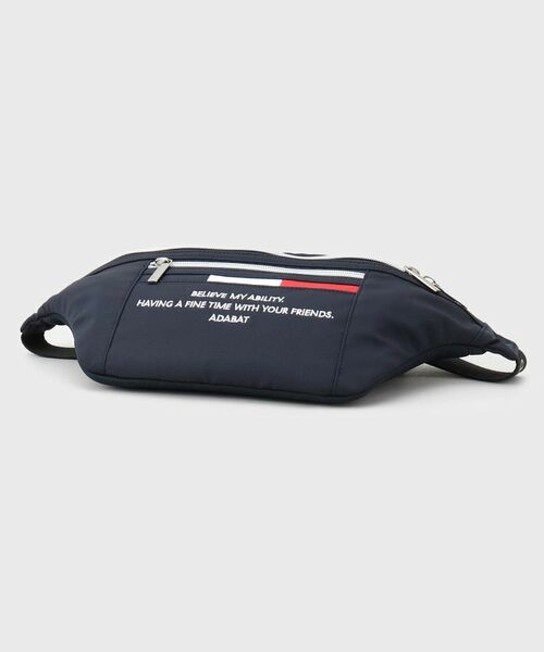 adabat / アダバット メッセンジャーバッグ・ウエストポーチ | 【新レーベル ADABAT NAVY】トリコロールボディバッグ | 詳細5