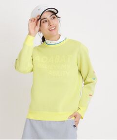 adabat / アダバット ニット・セーター | ウォッシャブル ロゴジャカードニット