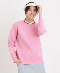 adabat / アダバット ニット・セーター | ウォッシャブル ロゴジャカードニット