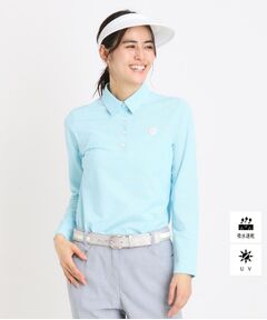 adabat - アダバット　ゴルフ　レディース　アウター　40 水色 adabat - アダバット ゴルフ レディース アウター 40 水色
