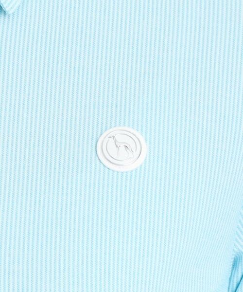 adabat / アダバット ポロシャツ | UVカット/吸水速乾 シャンブレーストレイプ 長袖ポロシャツ | 詳細16