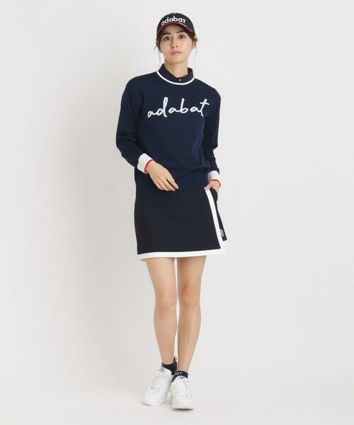 adabat / アダバット ニット・セーター | 【新レーベル ADABAT NAVY】アダバットサインロゴニット | 詳細11