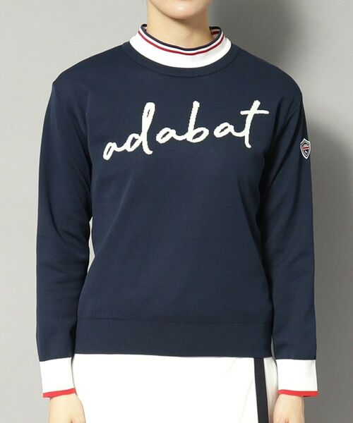 adabat / アダバット ニット・セーター | 【新レーベル ADABAT NAVY】アダバットサインロゴニット | 詳細17