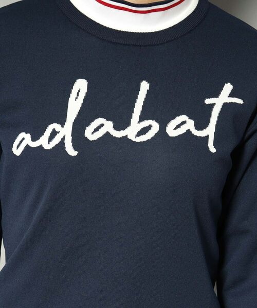 adabat / アダバット ニット・セーター | 【新レーベル ADABAT NAVY】アダバットサインロゴニット | 詳細23