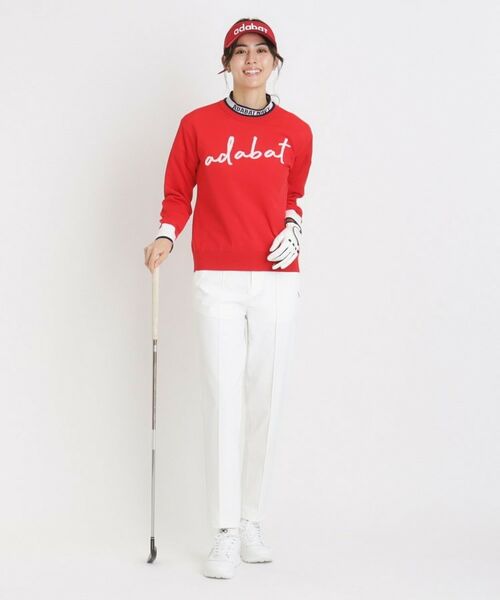 adabat / アダバット ニット・セーター | 【新レーベル ADABAT NAVY】アダバットサインロゴニット | 詳細3