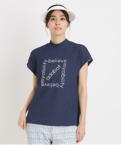 adabat / アダバット カットソー | ドライワッフルモックネックT