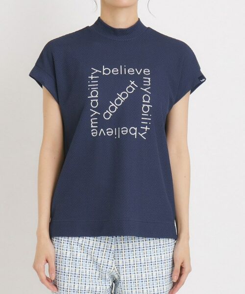 adabat / アダバット カットソー | ドライワッフルモックネックT | 詳細17