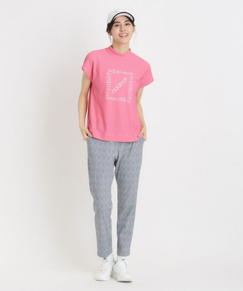 adabat / アダバット カットソー | ドライワッフルモックネックT | 詳細6